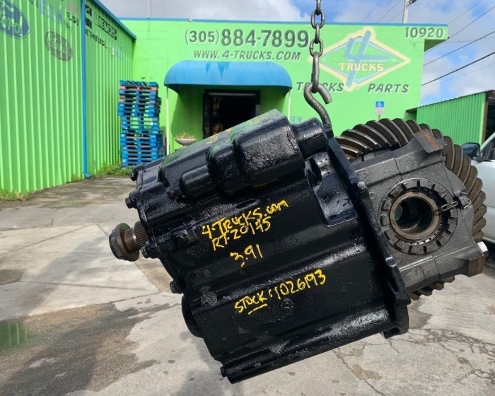 2005 ROCKWELL RT20145 DIFFERENTIALS R:3.91