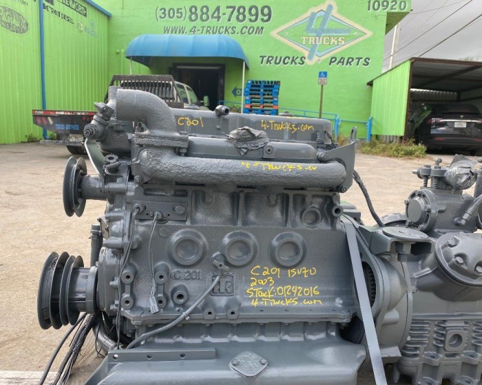 2003 ISUZU C201 ENGINE 34.8HP