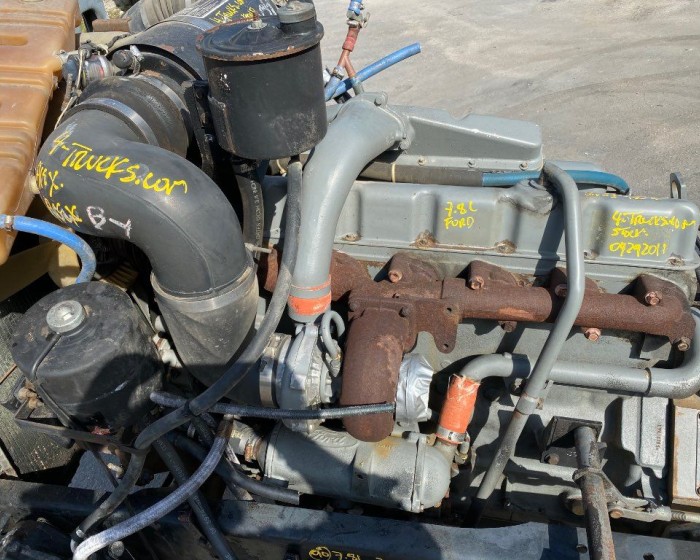 1990 FORD 7.8L ENGINE 210HP