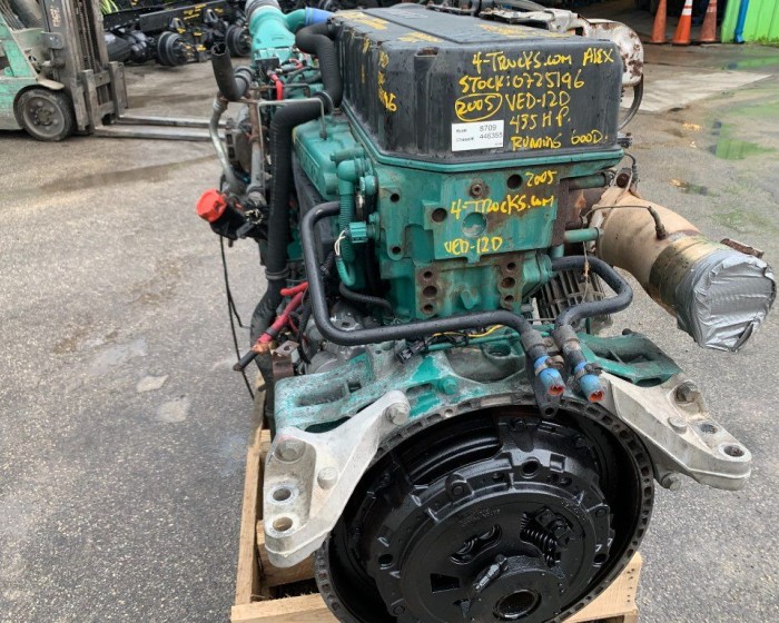 2005 VOLVO VED-12D ENGINE 435 HP