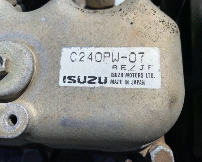 2007 ISUZU C240 ENGINE 75HP