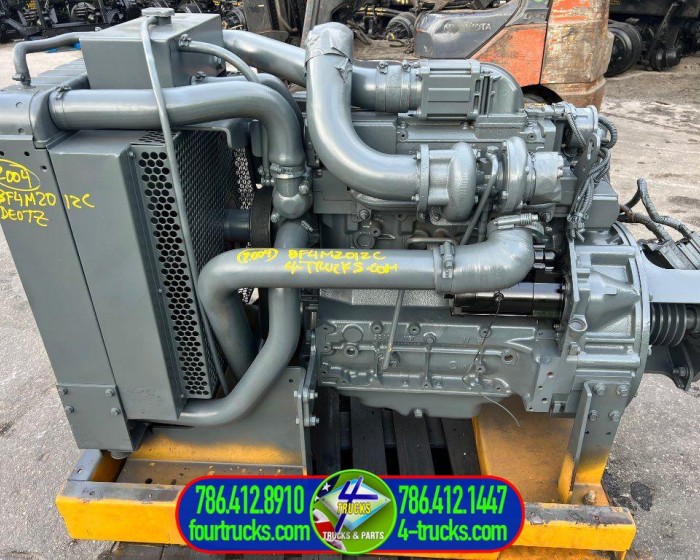 2004 DEUTZ BF4M2012C ENGINE 138HP