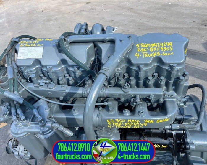 1997 MACK E7-350 ENGINE 350HP