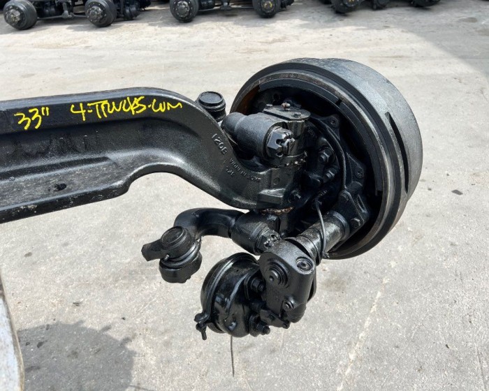 2012 MERITOR-ROCKWELL 18.000LBS FRONT AXLES 