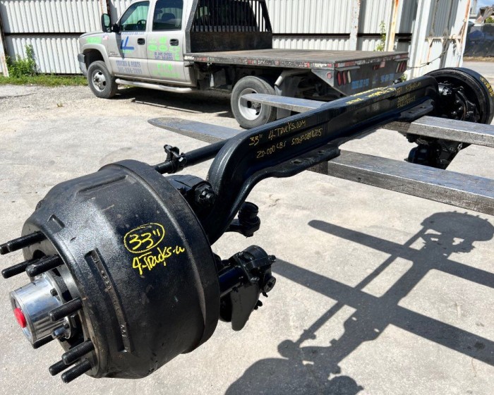 2010 MERITOR-ROCKWELL 20.000LBS FRONT AXLES 