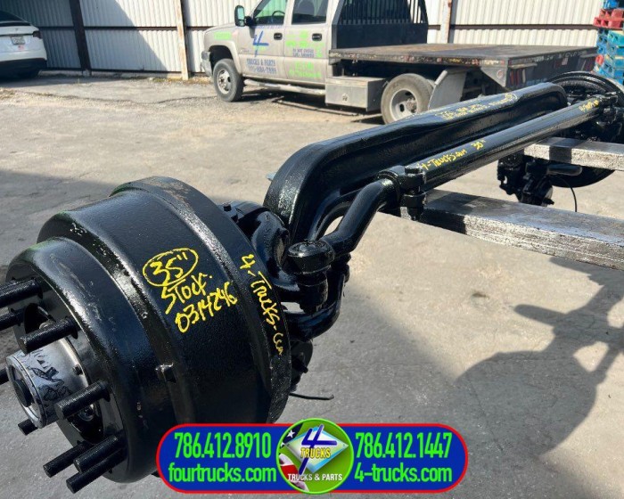 2015 SPICER 20.000LBS FRONT AXLES 