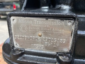 1995 ALLISON AT545 TRANSMISSIONS AUTOMATIC