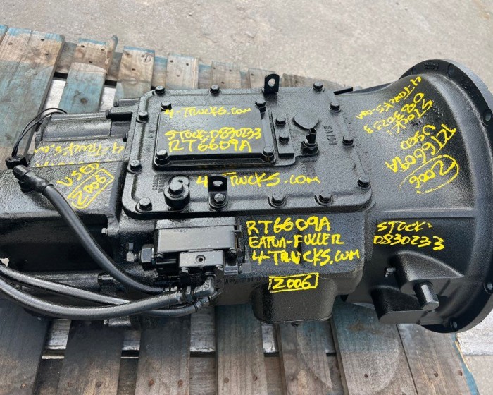 2006 EATON-FULLER RT-6609A TRANSMISSIONS 9 SPEED