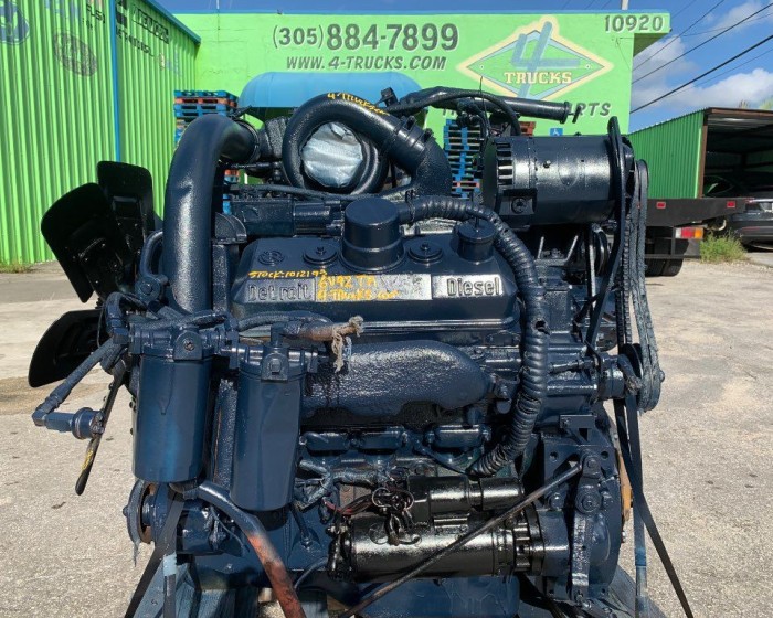 1987 DETROIT 6V92TA ENGINE 335HP