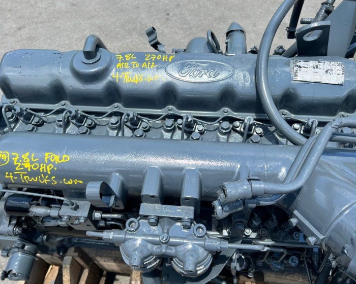 1996 FORD 7.8L ENGINE 270HP