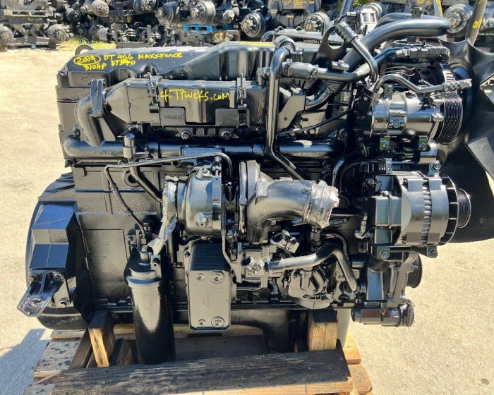 2009 INTERNATIONAL MAXXFORCE DT466 ENGINE 310HP