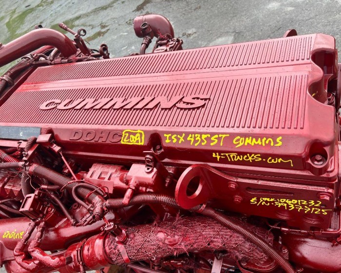 2009 CUMMINS ISX ENGINE 435HP