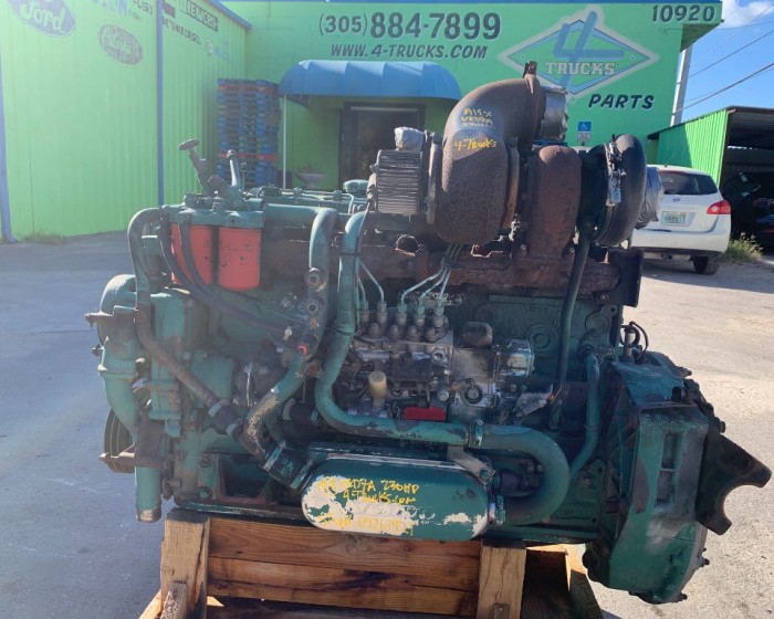 1998 VOLVO VED7A ENGINE 230 HP