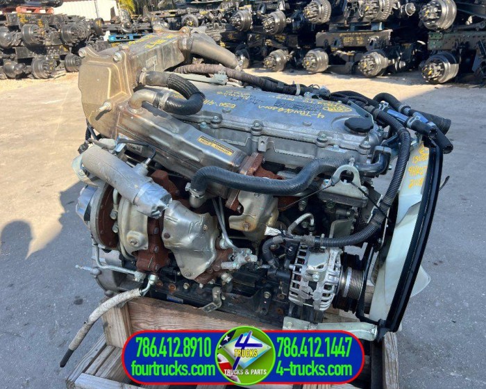 2019 ISUZU 4HK1TC ENGINE 210HP