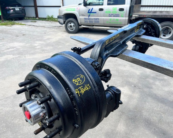 2011 MERITOR-ROCKWELL 20.000LBS FRONT AXLES 