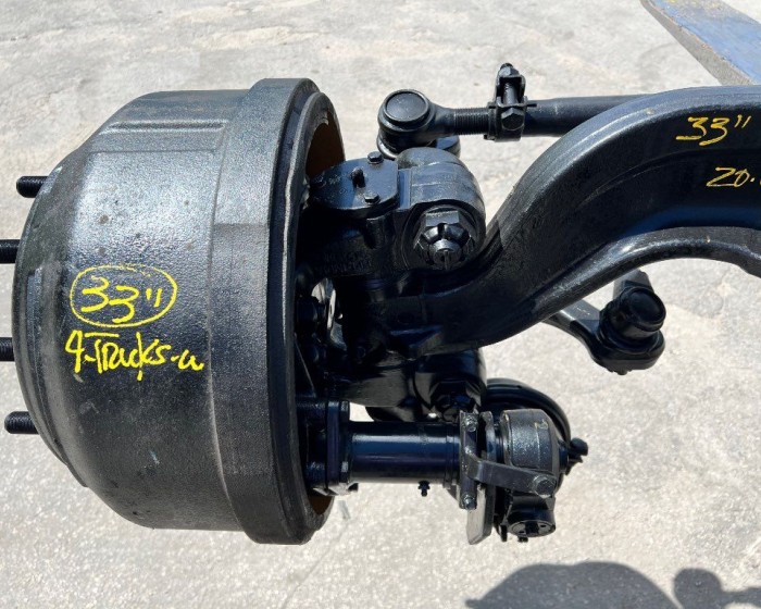 2010 MERITOR-ROCKWELL 20.000LBS FRONT AXLES 