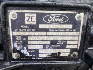 1992 ZF S5-42 TRANSMISSIONS 5 SPEED